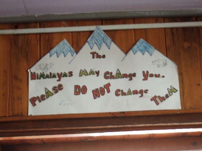 近くには国際山岳博物館があります。<br />そこで見つけたこの言葉。<br />まさに、その通り。