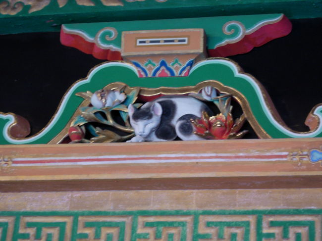 東照宮　Toshogu<br />眠り猫