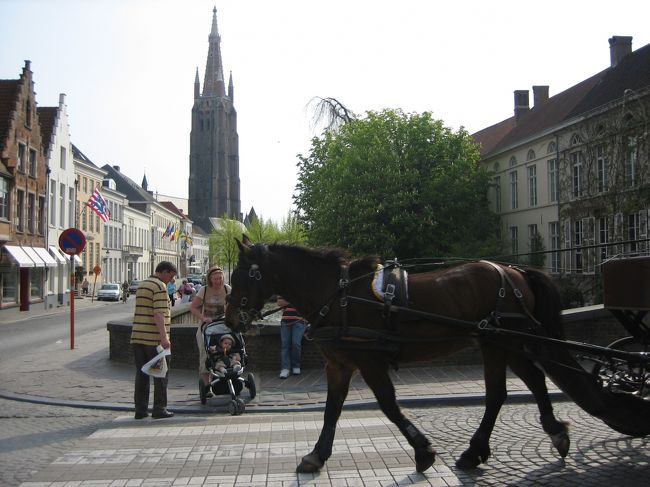 　<br />　　中世の町　ブルージュ