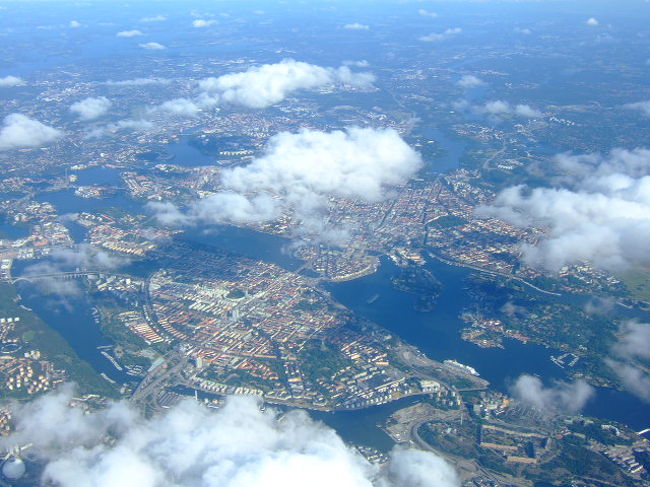 あー、ストックホルムだ！（早くも地図で予習した成果が）