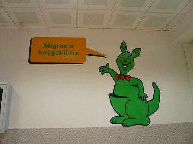 大きなスーパーマーケット、ミグロスも入っています。あぁ、時間がない！<br />１日は余裕で遊べます☆