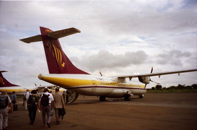 エアーマンダレーでパガンへ。（約１時間２０分）<br />