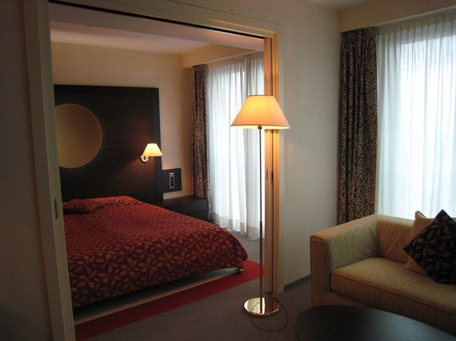 リュブリャナ中心部からはちょっと遠いですが、Kongresni tregを結ぶ無料シャトルが朝夕数本出ています。