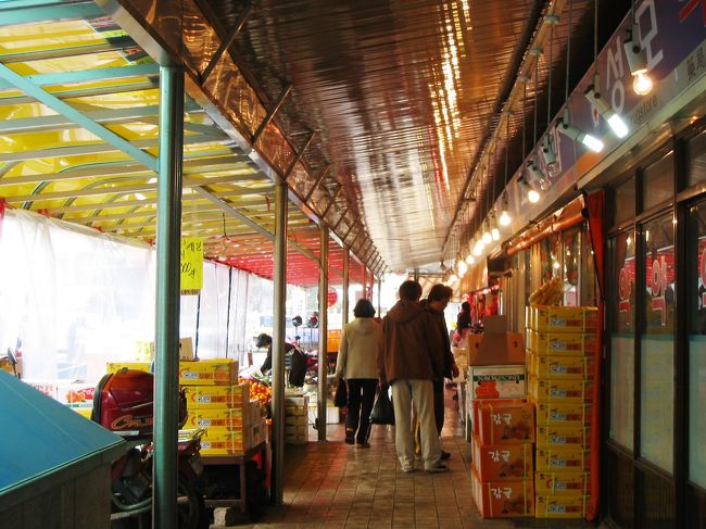 2003暮、韓国紀行11(10):12月29日(1)水原・市内散策、八達嶺