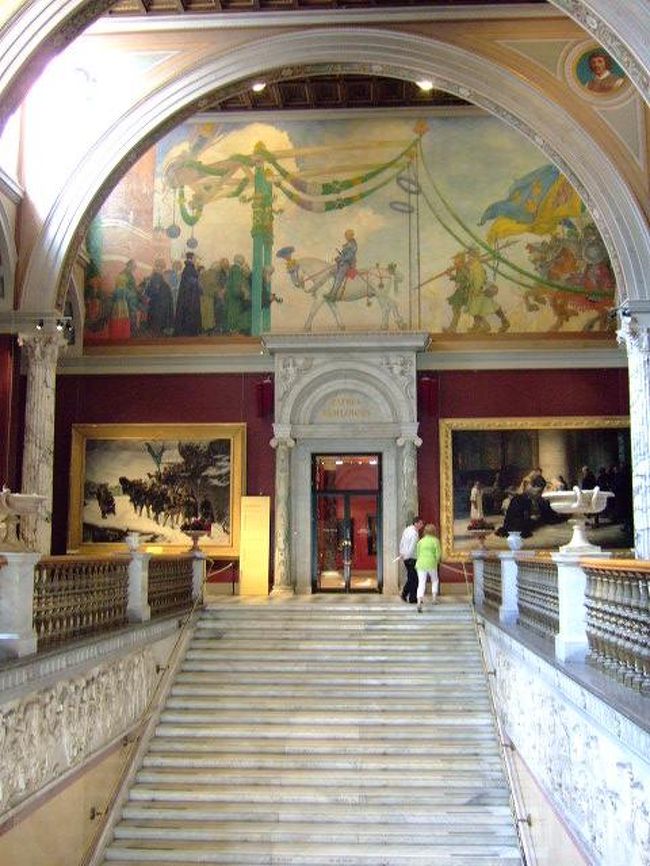 北欧出身の画家の作品がメインでしたが、印象派のもなかなか充実してました。