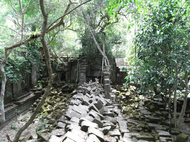 ベンメリア<br /><br />思いっきり発見された当時の廃墟みたいな感じです