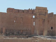 ベル神殿。 紀元32年に建てられ、2000年以上にわたり残されてきた壮麗なベル神殿。2015年に爆破されてしまって今はなくなってしまいました。