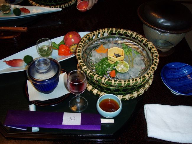 夕食は【量より質】コースを選択。<br />どれもおいしく頂きました。<br />少なめのはずが、お腹いっぱいに。