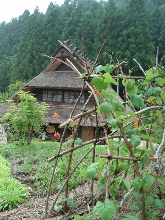 MAP?　陶芸と香の館<br /><br />その手前には小さな畑が作られていて本当に人が<br /><br />生活している村の様です。