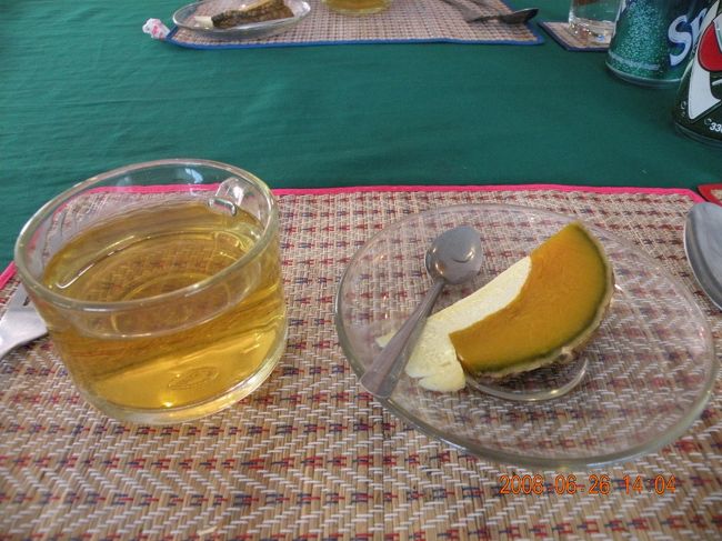 デザート。<br />これぞ“かぼちゃプリン”<br />ちょっとびっくりしました。<br /><br /><br /><br /><br />