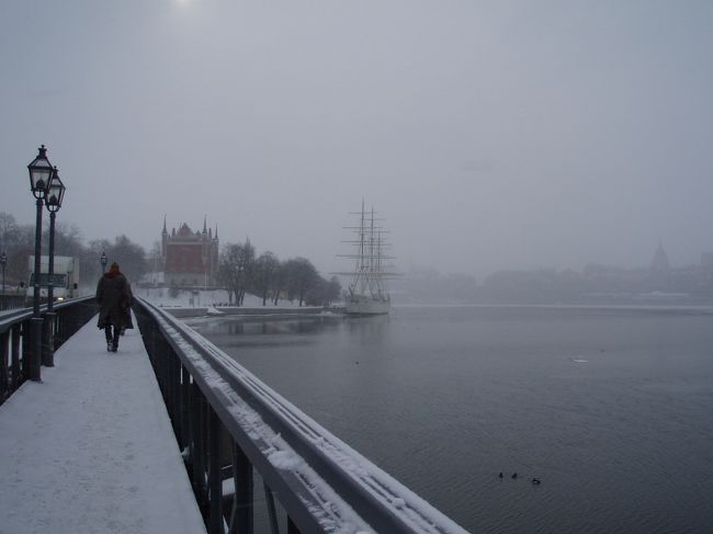 吹雪の中のアフチャップマンＹＨ。