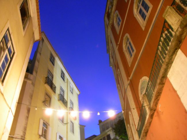 綺麗に暮れていく空をみながら、のんびり食事