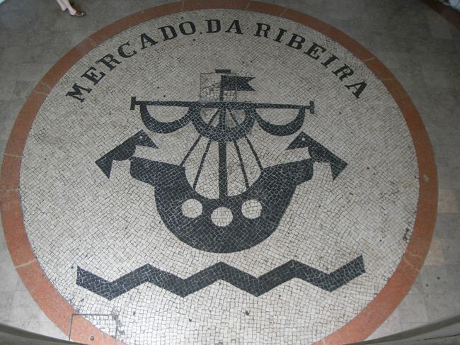 ビッカ線の坂道をおり、<br />リベイラ市場へ<br /><br />残念ながら日曜日なので、<br />市場はお休み<br />その変わり、骨董市のようなものがやっていた