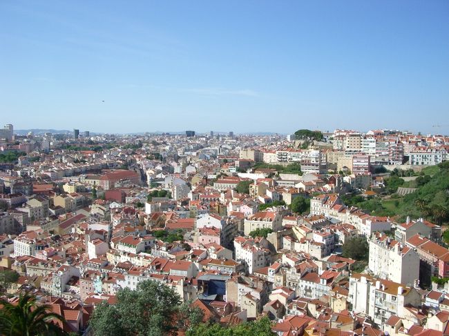 サン・ジョルジェ城からの眺めはすばらしかった