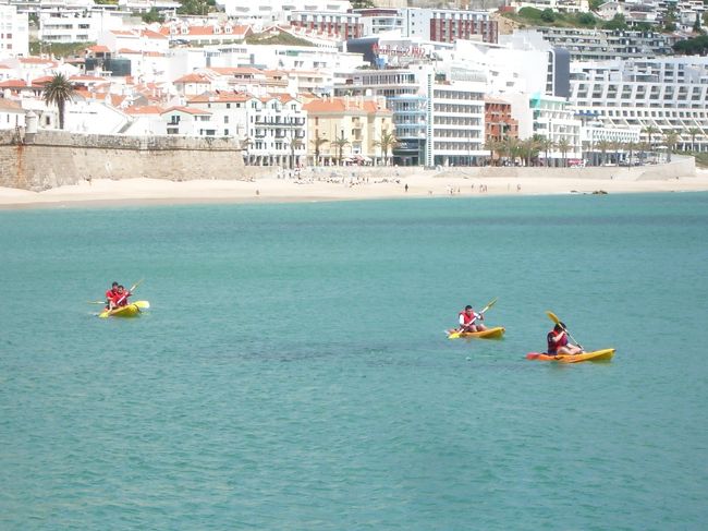 カヌー教室をやっていました。