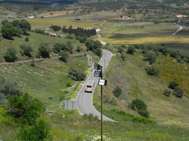 戻るバスを見送って、随分登ってきたなぁと実感。