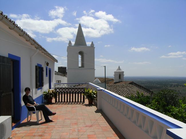 バルコニーが広い。