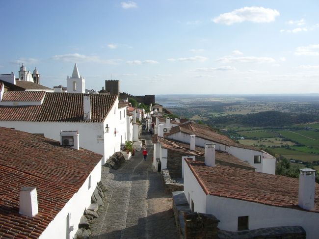 城門上から見た街の景色。<br />ここから村に出入りする人を眺めているのも面白かった。<br />みんな気づかないで素通りしてしまう。