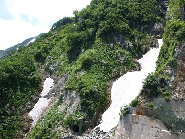 ロープウェイで大観峰に到着。<br />気温も下がり雪も見られます。