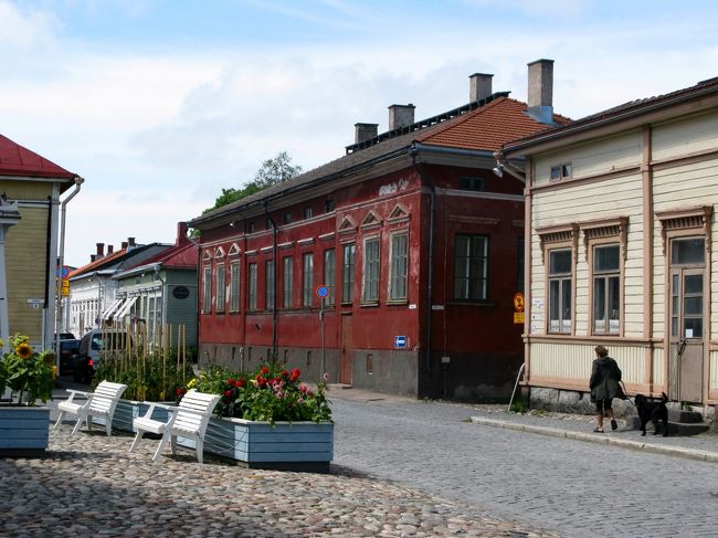 Kuninkaankatuの町並み