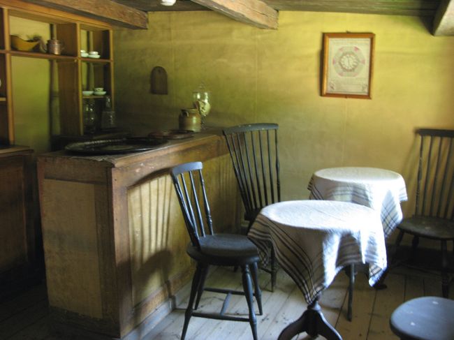 当時のカフェ（kahvilla)