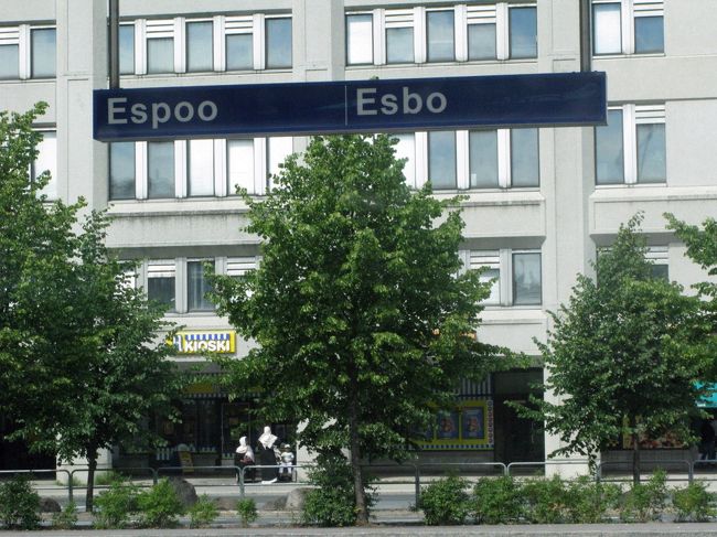 Espooについた．あと13分，もうすぐPasilaだ．