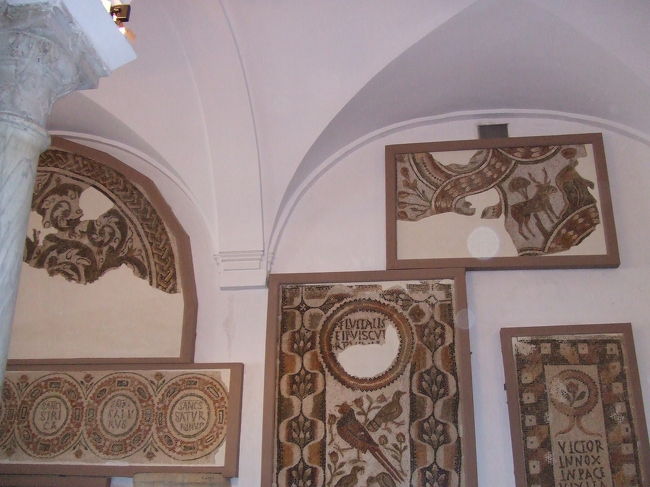 バルドー博物館は、フェニキア、ローマ、ビザンチン時代のモザイクが集まっているようです。