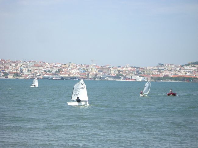 リスボンもきれいに見えました。