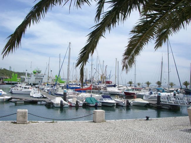 ヨットが沢山。<br />奥の方に、トロイア半島行きのフェリーがいました。