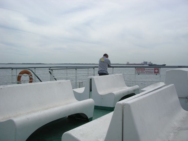 約２０分ほどの船旅。<br />