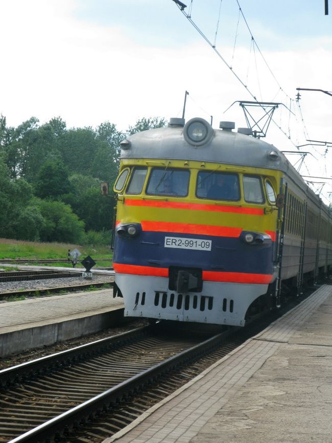 1456発の6522列車が来た．ここから約50分でMajori.