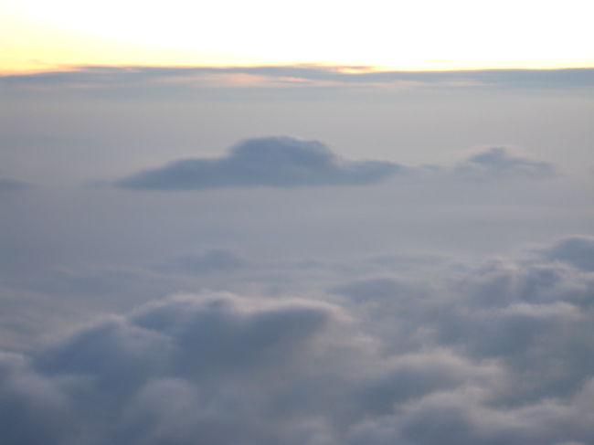 雲が別のものに見えました。