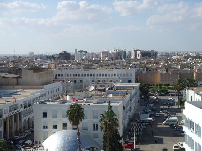 ホテルからの眺め。