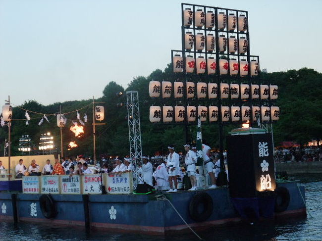 ぶらりとお散歩『天神祭のどんどこ船』』大阪の旅行記・ブログ