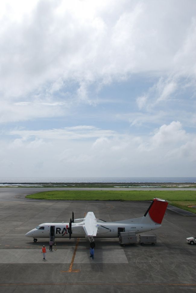 出発機が8分遅れで到着