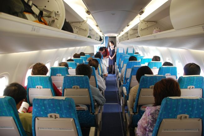 機内の様子