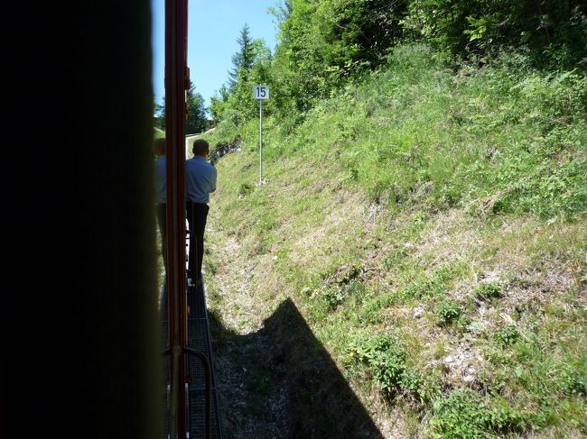 ずんずん、登って・・・