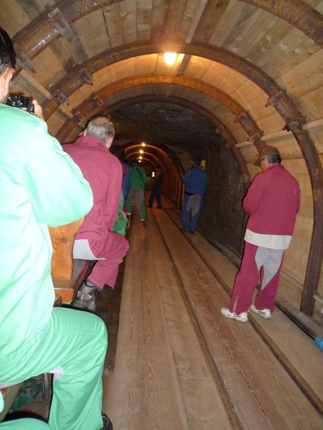 最後にトロッコ列車に乗って終わりです。<br /><br />これが案外長かったです。<br />そんなに奥深く見学したのかな？？