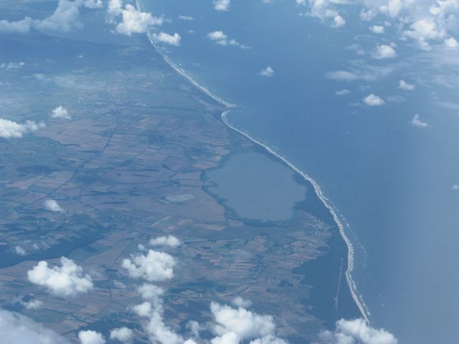 海岸線だ，これでポーランドともお別れ．