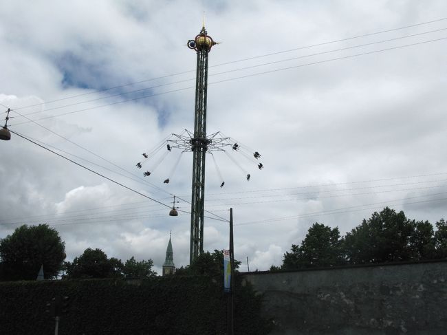 チボリ公園の歓声が聞こえる．