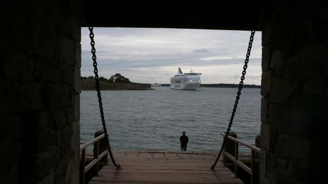 【The King's Gateから眺めた海】