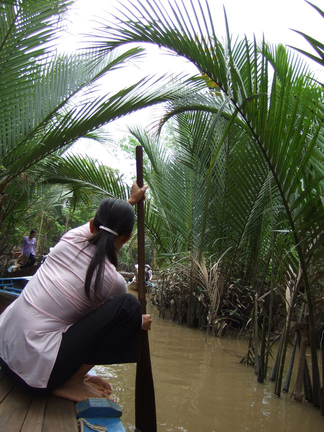 そんで、いよいよメコン河クルーズにレッツラゴー！