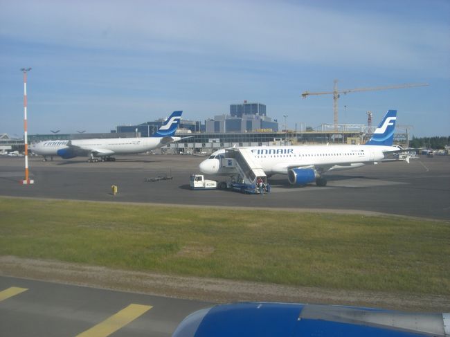 ヘルシンキ・ヴァンター空港到着！<br /><br />一年前には、まさか、またこの地に降り立つとは<br />全然思ってもいませんでした。