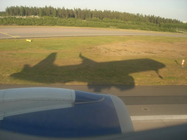 ストックホルム・アーランダ空港到着！