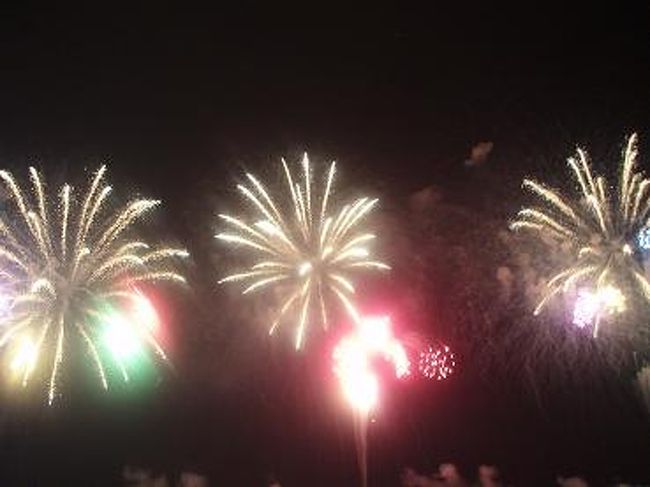 いよいよ、クライマックスになってきました〜<br /><br />花火大会一番の目玉で、【復興祈願花火・フェニックス】です。<br /><br />平成１６年１０月２３日に発生した、<br />中越大震災からの復興を祈願して打ち上げられる花火です。<br /><br />