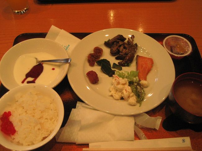 ホテルの朝食も美味しかった！！<br />ビュッフェスタイルでした。
