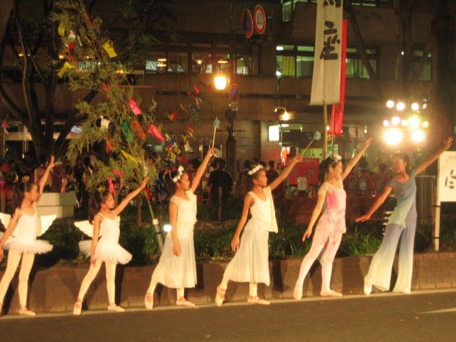 最後に七夕様の合唱がありました♪<br />バレリーナたちがかわいい☆