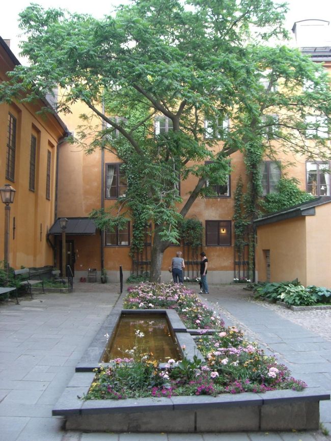 裏庭に回り込んで・・・<br /><br />大きな木の下に♪