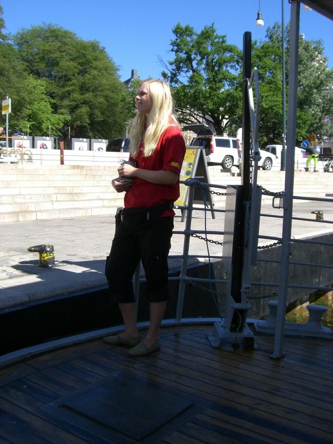 ストックホルムカードの提示で乗れます！<br />チケットの引き換え不要。