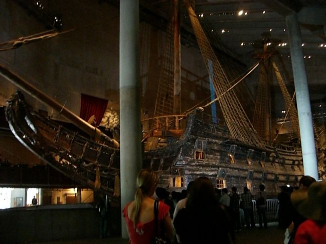 ヴァーサ号博物館<br />ストックホルムカードで入場<br /><br />めーっちゃ大きいです。